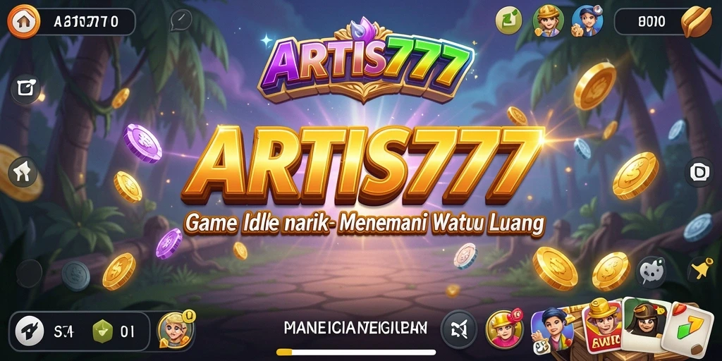 Gameplay menarik dari ARTIS777 yang menampilkan kemajuan otomatis.