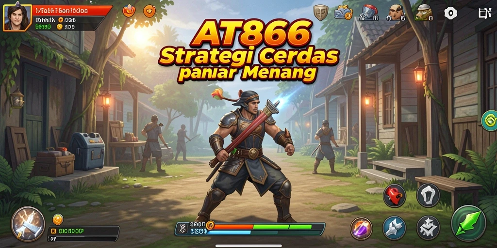 Screenshot AT866 menampilkan aksi permainan strategi yang mendebarkan.