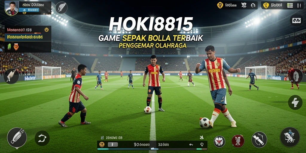Tampilan aksi mendebarkan dalam HOKI8815 saat bertanding.