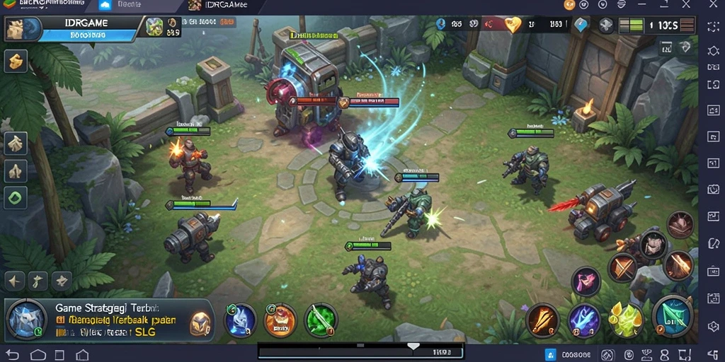 Screenshot gameplay <strong>IDRGAME</strong> menampilkan strategi mendalam dan grafik menarik.