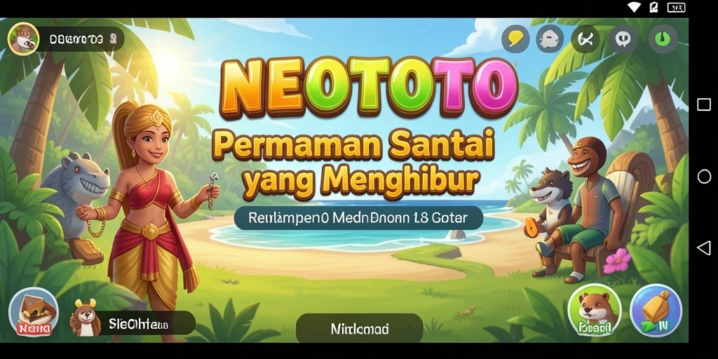 Tampilan gameplay NEOTOTO yang mengasyikkan dan penuh warna.